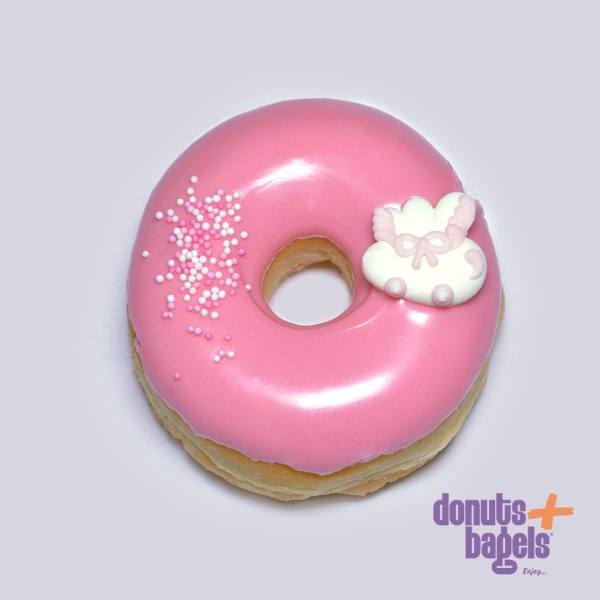 Babyshower donuts roze